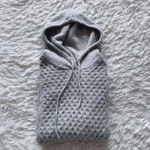 Cozy Knit Sweater Hoodie